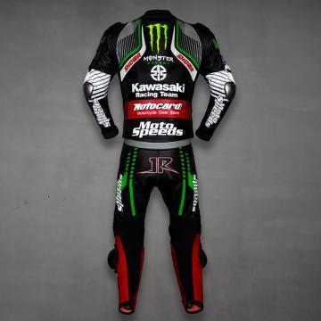 Cuirs de course Kawasaki de Jonathan Rea WSBK 2019