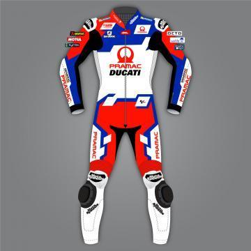 Jorge Martin Combinaison de Moto Ducati MotoGP 2022
