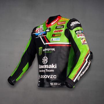 Veste de pilote Kawasaki Alex Lowes WSBK 2023