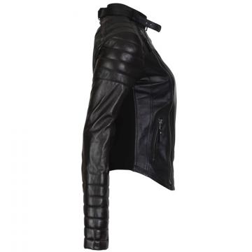 Veste en cuir pour femmes Kelly Fashion