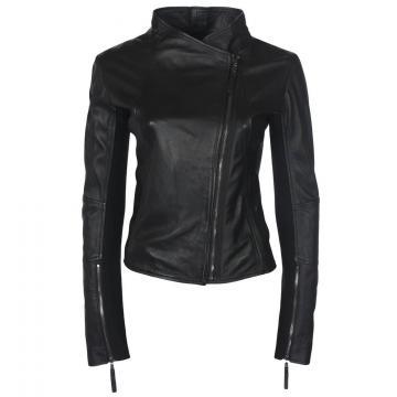 Veste en cuir souverain pour femmes