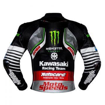 Veste en cuir Monster
