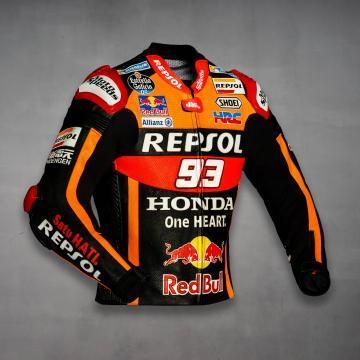 Veste de Moto Marquez 93 Honda Repsol Noire 2017