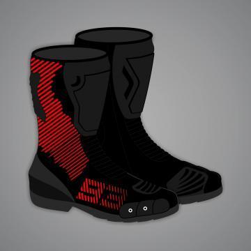 Bottes de motard en cuir Marc Marquez Test d'hiver 2023