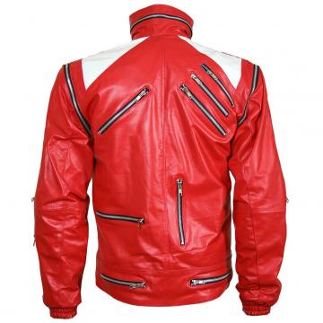 Veste en cuir rouge de Michael Jackson