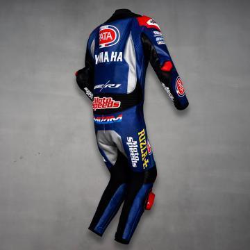 Cuirs de moto Yamaha de Michael van der Mark WSBK 2020
