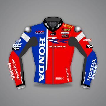 Veste de course Honda