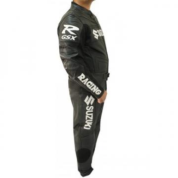 Combinaison de course de moto Suzuki en 2 pièces