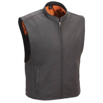 Gilet de moto avec dos sans couture