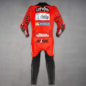Tenue de pilote de moto Ducati Francesco Bagnaia MotoGP 2024