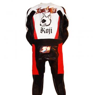 Combinaison en cuir intégral WSBK 2004