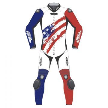 Combinaison de moto en cuir