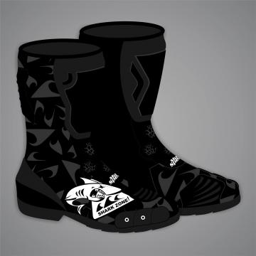 Pedro Acosta Black Racing Boots MotoGP 2025