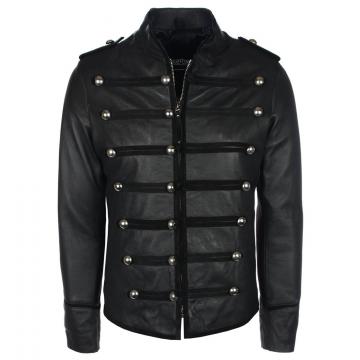Veste en cuir Prince Gothic pour hommes