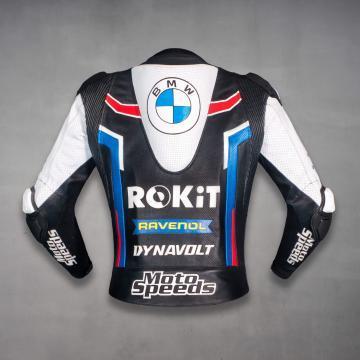 veste de course en cuir BMW