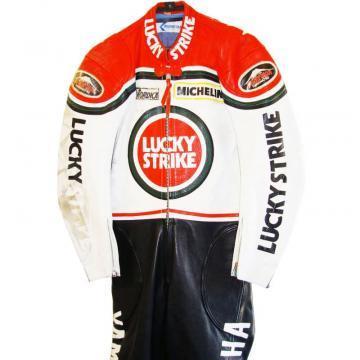 Randy Mamola Costume en Cuir Vintage GP 1986