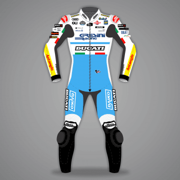 Marc Marquez Ducati Cuir de Moto Route Grand Prix Britannique 2024