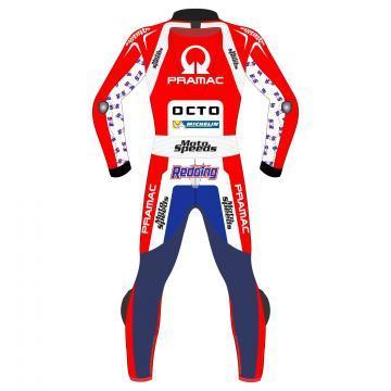 Scott Redding Pramac Ducati Combinaison Une Pièce 2017 MotoGP