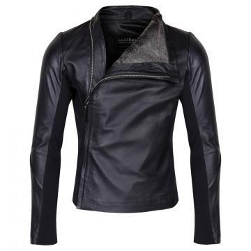 Veste en fourrure pour hommes