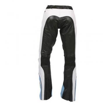 Pantalons de moto blancs pour femmes