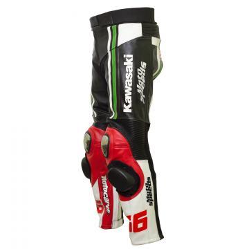 Pantalons en cuir de moto Tom Sykes 2015 SBK