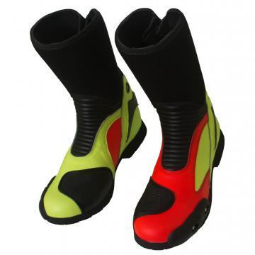 Bottes de moto en cuir Valentino Rossi 2011