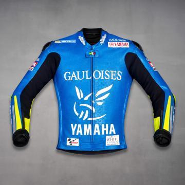 Veste en cuir Yamaha Valentino Rossi MotoGP 2005