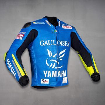 Veste en cuir Yamaha Valentino Rossi MotoGP 2005