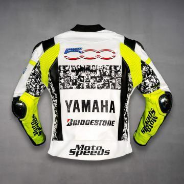 Veste en cuir Valentino Rossi Petronas Yamaha