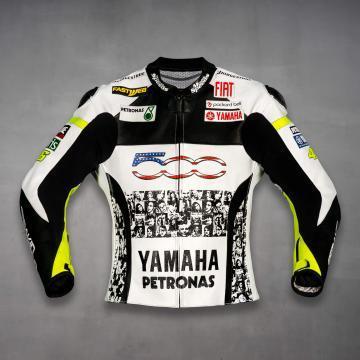 Veste en cuir Valentino Rossi Petronas Yamaha