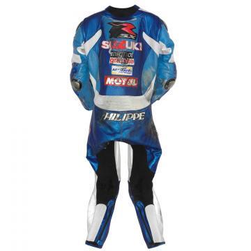 Veste en cuir Vincent Philippe Suzuki 2008