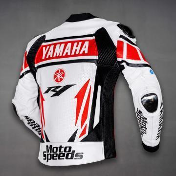 Veste en cuir Yamaha R1