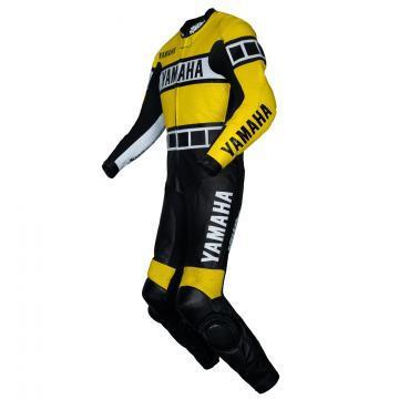 suit de moto jaune