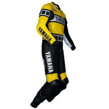 Combinaison de Course Jaune Biker