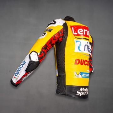 Veste de Moto Jaune Francesco Bangaia GP Misano 2023