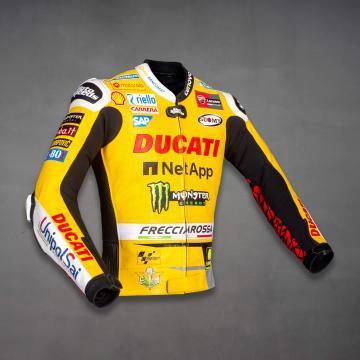 Veste de Moto Jaune Francesco Bangaia GP Misano 2023