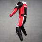 2 Piece Motorcycle Leathers Ducati left side view