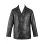 Blazer en cuir pour hommes