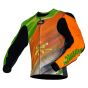 Veste En Cuir De Course Abstract 