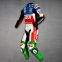 Alex Marquez Castrol Honda Costume MotoGP 2021 Vue de face latérale