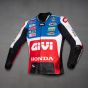 Blouson Moto Honda HRC Alex Marquez MotoGP 2022 vue de gauche