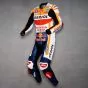 Repsol Cuirs De Course Alex Marquez Honda Motogp 2020 vue de gauche