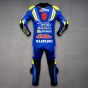 Costume En Cuir Suzuki Alex Rins Motogp 2018 Vue arrière