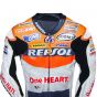 Combinaison en Cuir Honda Repsol Orange