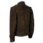 Veste Daim Marron Homme