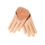 Gants En Cuir Beige