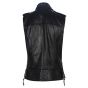 Gilet en Cuir Noir