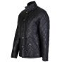 Veste Cuir Noir Homme