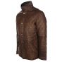 Veste Cuir Homme Marron