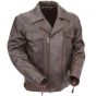 Veste en cuir pour hommes